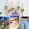 Metal O Ring,50 Pcs Silver Multi Purpose Metal O Ring for Macrame, Camping, Dog Leashes, Hardware, Bags and More Craft Project - 16Mm, 21Mm, 25Mm, 32Mm, 38Mm